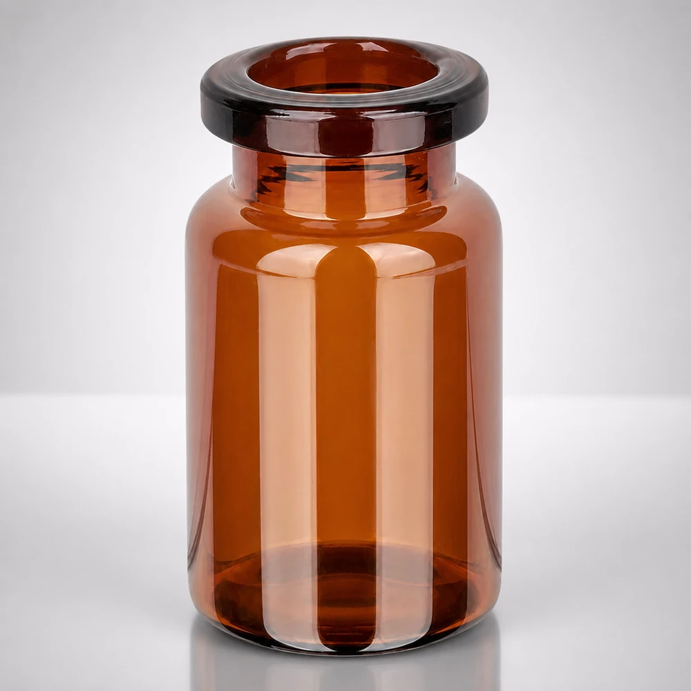 Injectiefles bruin glas 5ml Durchsichtige Braunglas Vialflasche 5ml für pharmazeutische Abfüll und Lagerprozesse