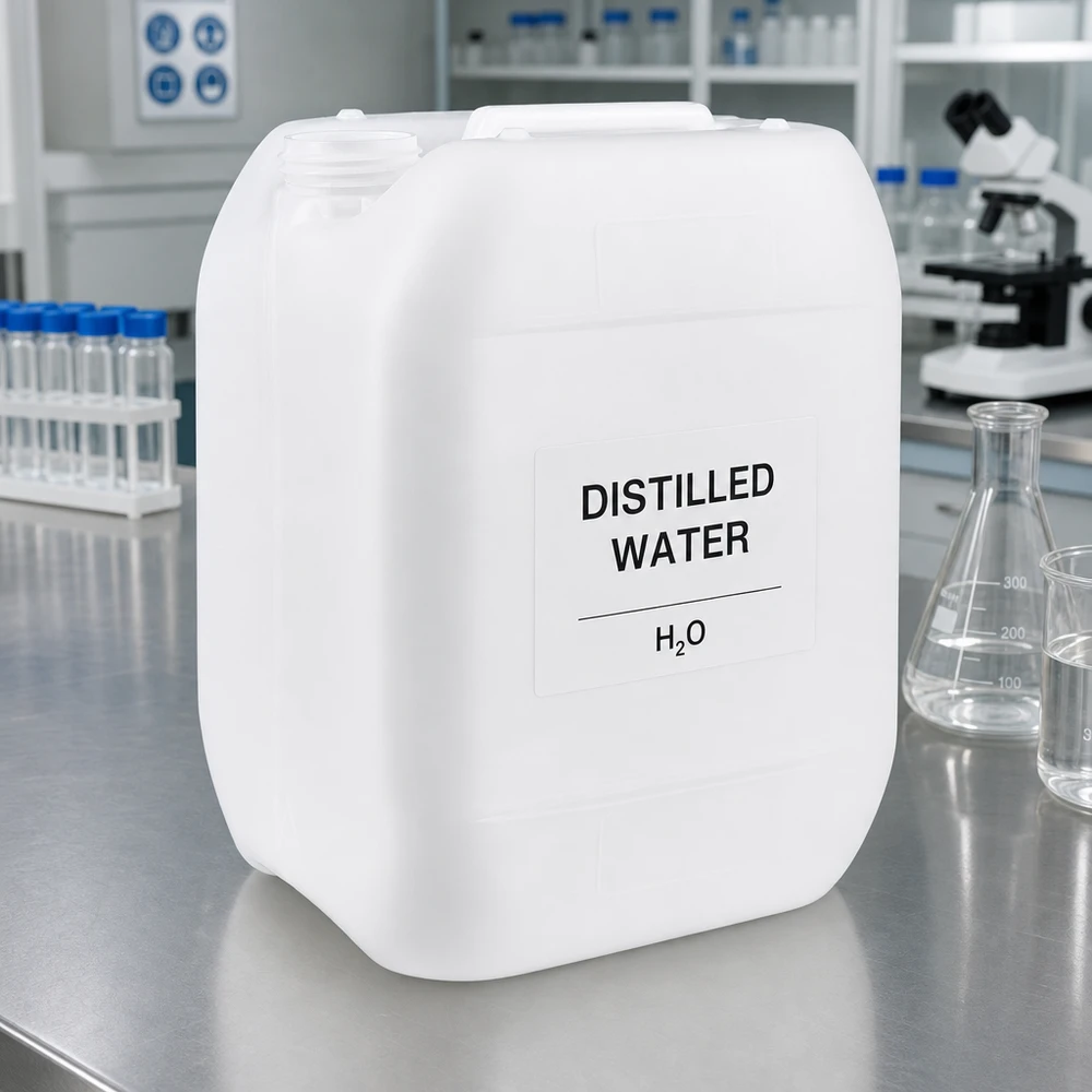 10l jerrycan, UN-toelating, zonder schroefsluiting Voedselveilige jerrycan van 10 liter zonder sluiting voor chemicaliën en laboratoriumvloeistoffen