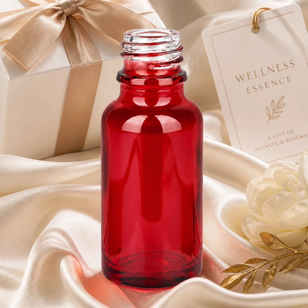 20ml flesje Apothekersfles RedLine UT18/20 UNiTWIST Stijlvolle 20ml RedLine UT18/20 UNiTWIST apothekersfles perfect voor luxe spabehandelingen