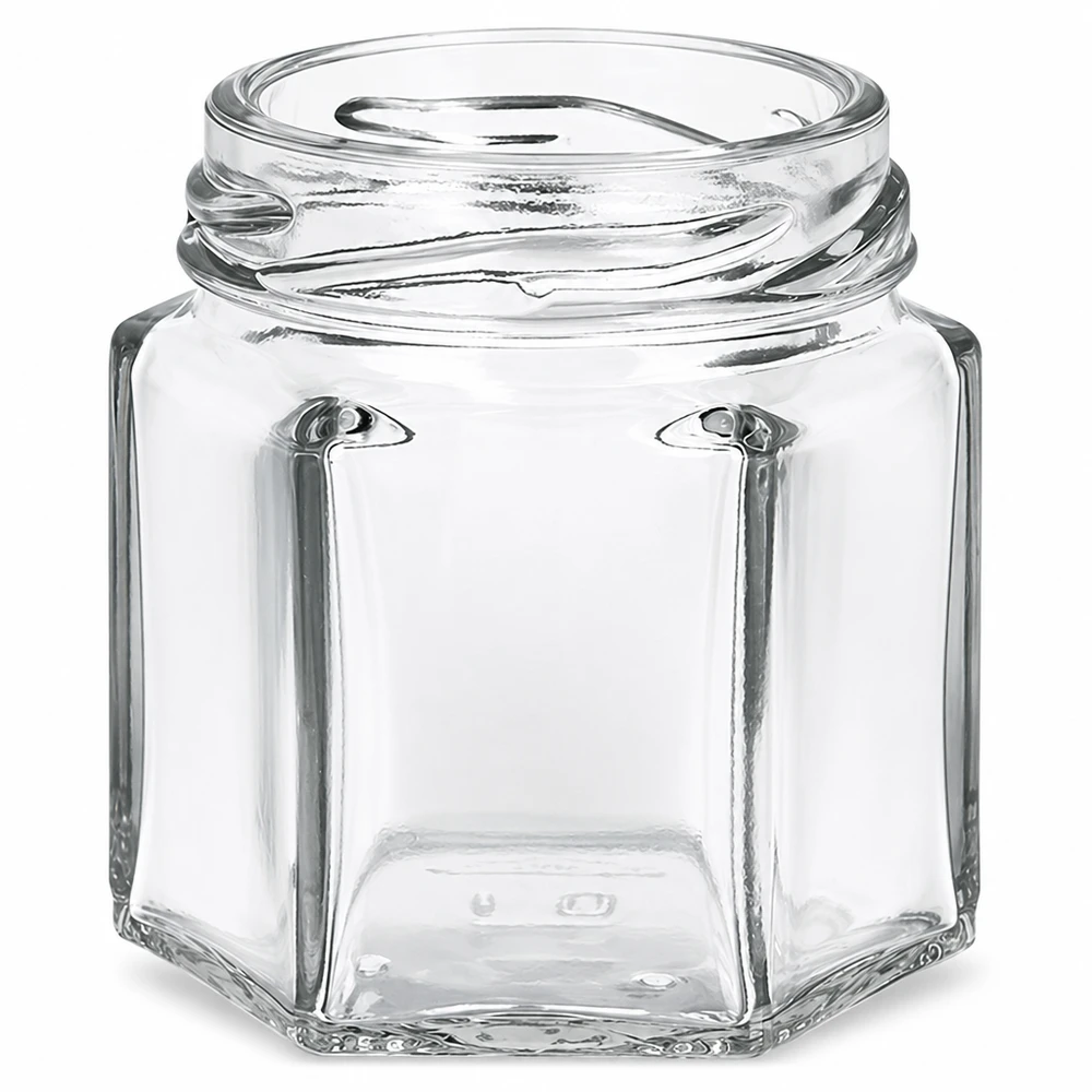 47ml hexaglas zonder deksel (TO43) UNiTWIST
