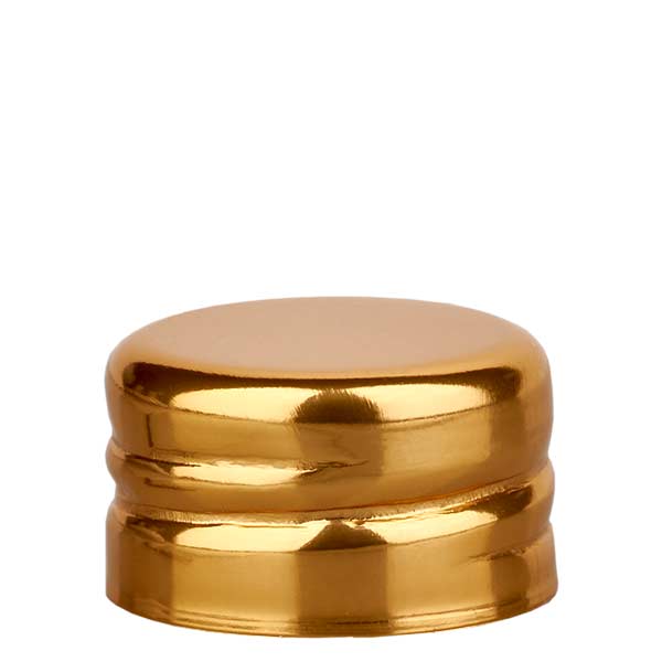 Metalen schroefdop goud 13mm UNiTWIST