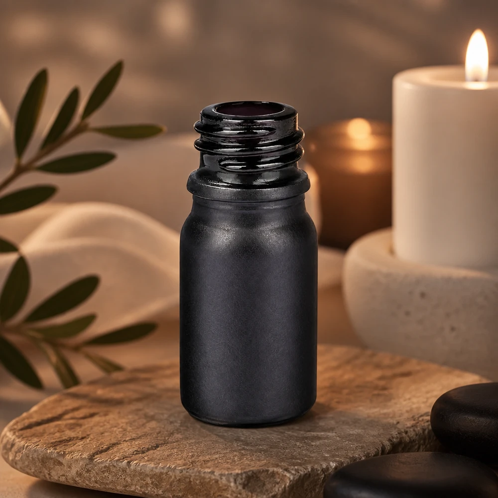 5ml apothekersfles BlackLine UT18/5 UNiTWIST Robuuste 5ml apothekersfles BlackLine UT18/5 UNiTWIST met optimale dosering voor natuurlijke cosmetica