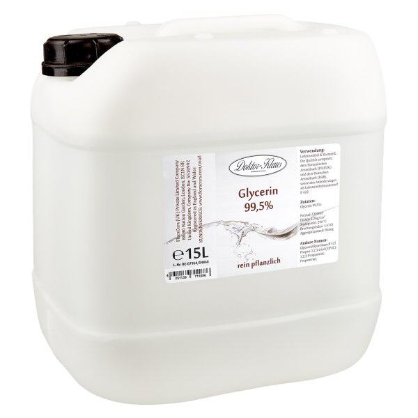 Glycerine 99.7% in 15 liter HDPE bus VR - E 422