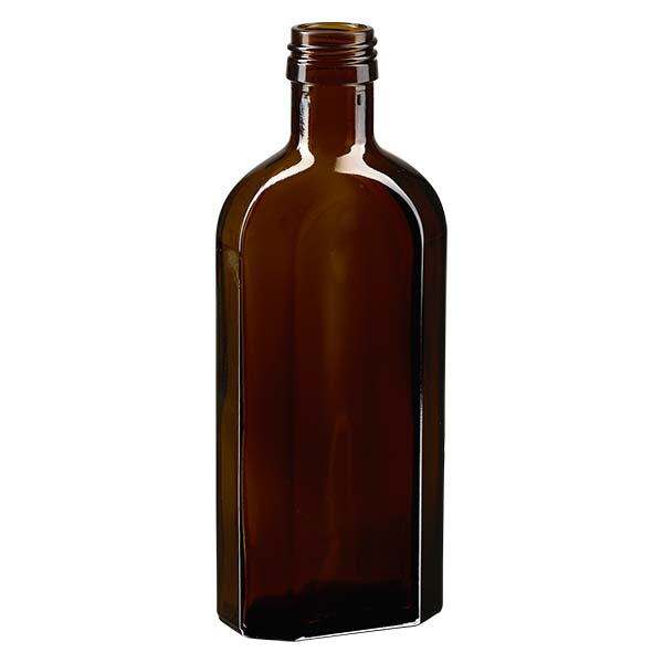 250 ml Meplat fles bruin PP28 250 ml Meplat fles bruin PP28