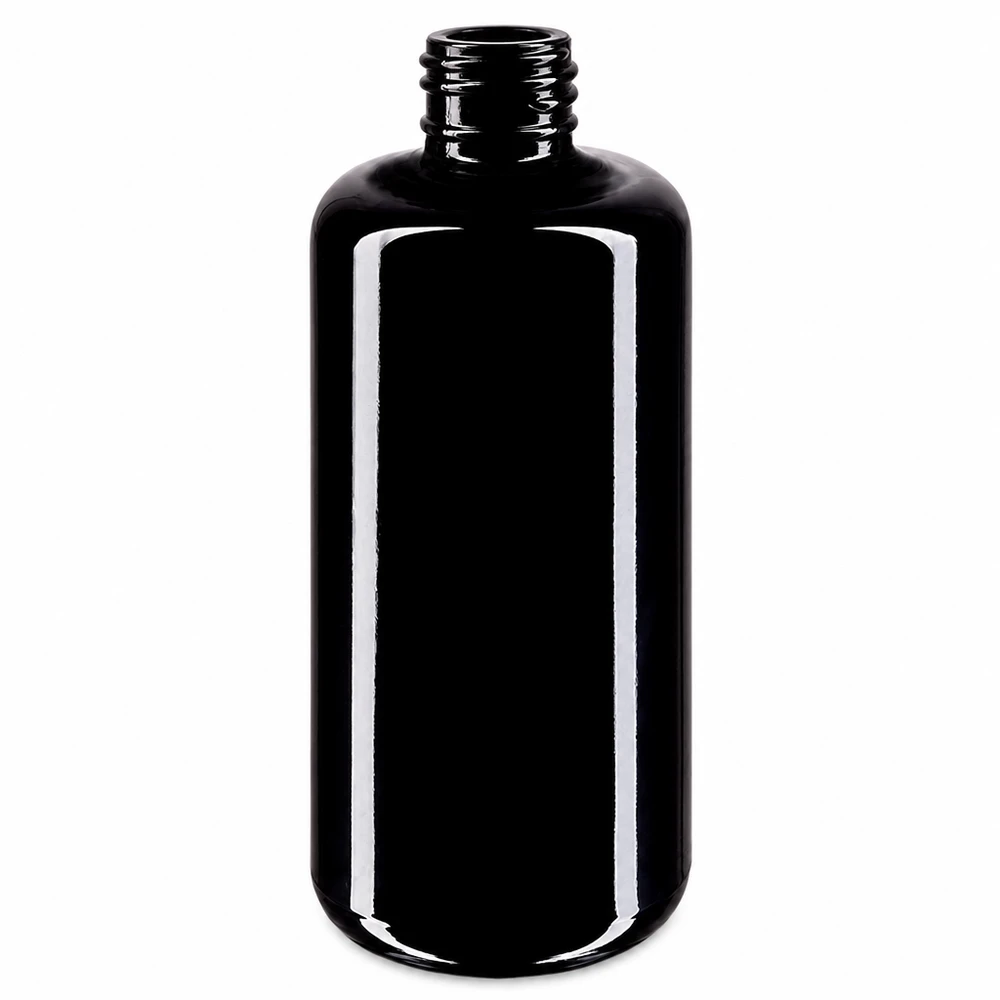 Violetglas fles 200ml GCMI 410/24 Mironglas Hoogwaardige 200ml Draco violet glazen fles voor DIY cosmetische serums en natuurlijke verzorgingsproducten