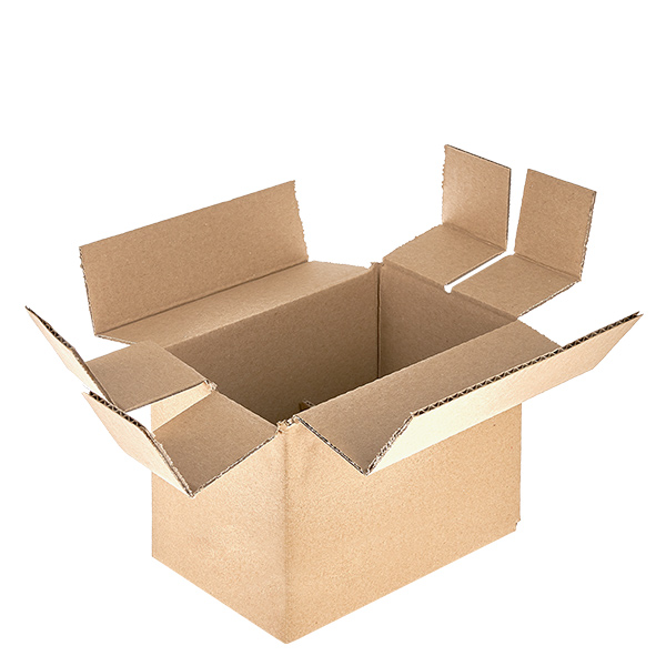 Glazen dozen (25 stuks) met 6 compartimenten 190x125x151mm Glazen dozen (25 stuks) met 6 compartimenten 190x125x151mm