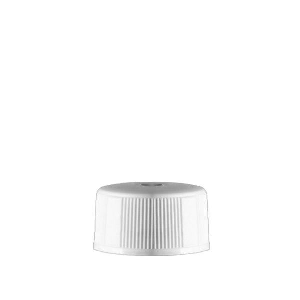 Schroefsluiting wit, 22 mm