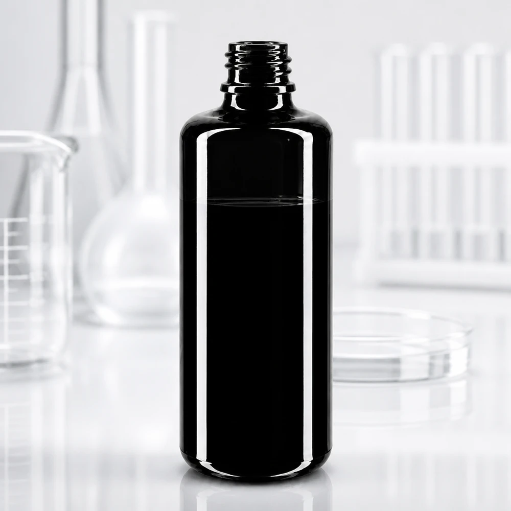 Violetglas fles 50ml DIN 18 (Mironglas) Violet glazen druppelfles Orion 50ml Miron met UV-bescherming voor gevoelige stoffen