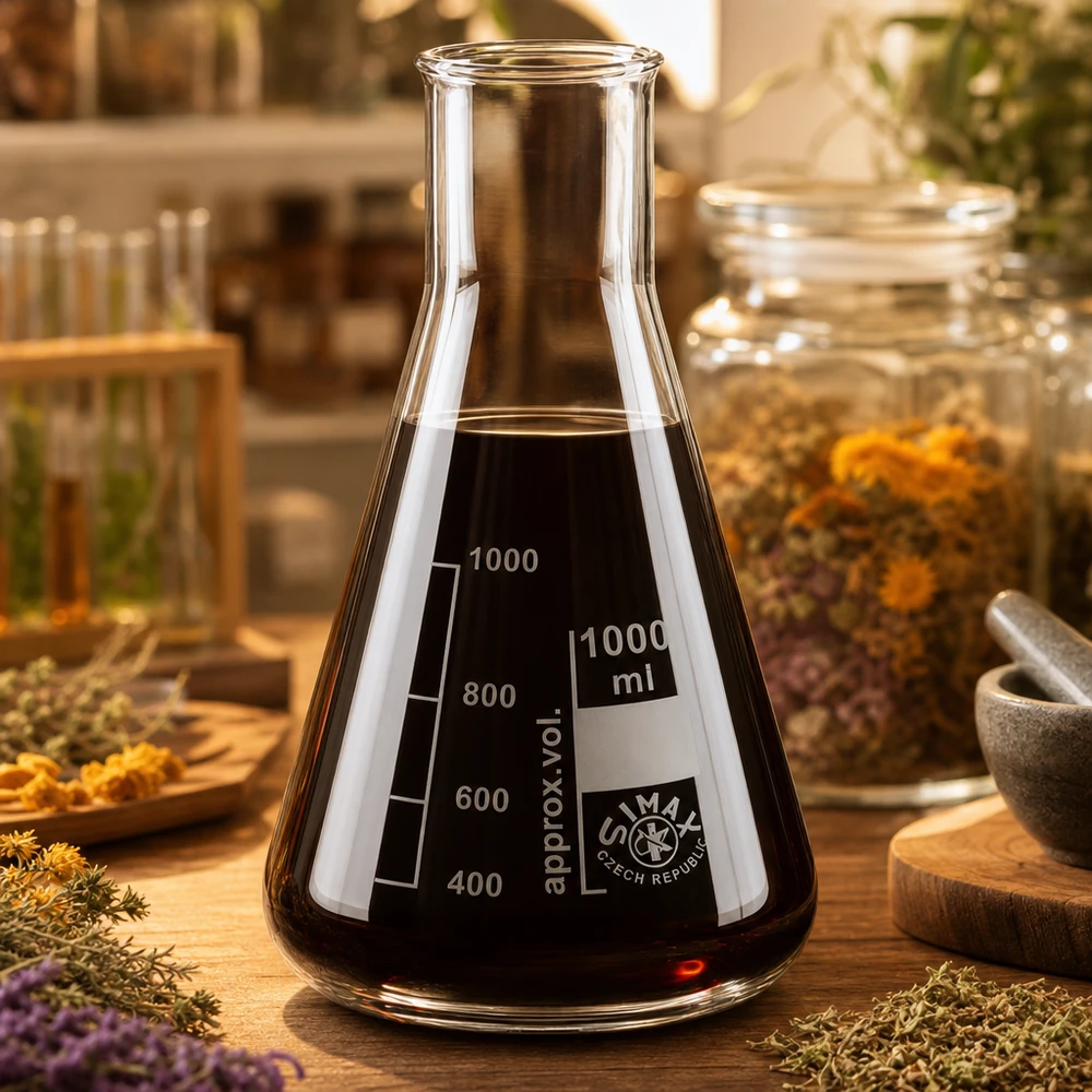 Erlenmeyer 200ml wijde hals borosilicaat met afgeronde rand Erlenmeyer 200ml met wijde hals, perfect voor titratie- en mengprocessen in het laboratorium